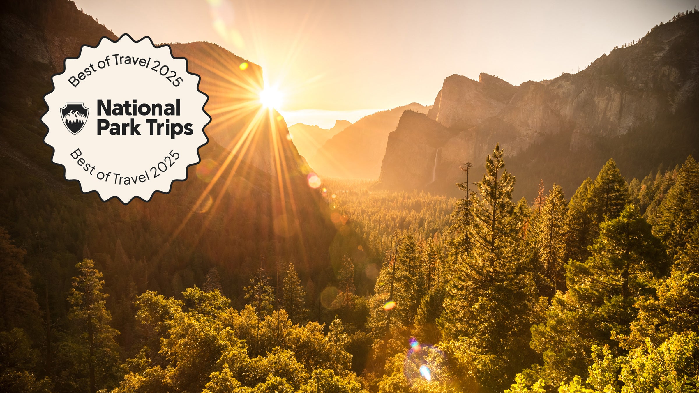 Take a national park raod trip to see Tunnel view in Yosemite National Park